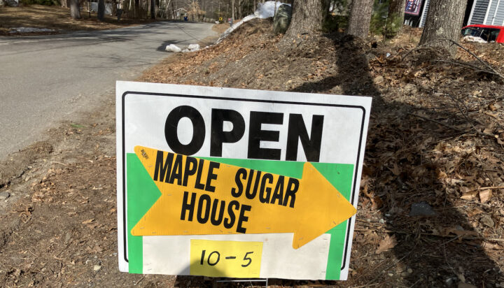 maple sugar house sign